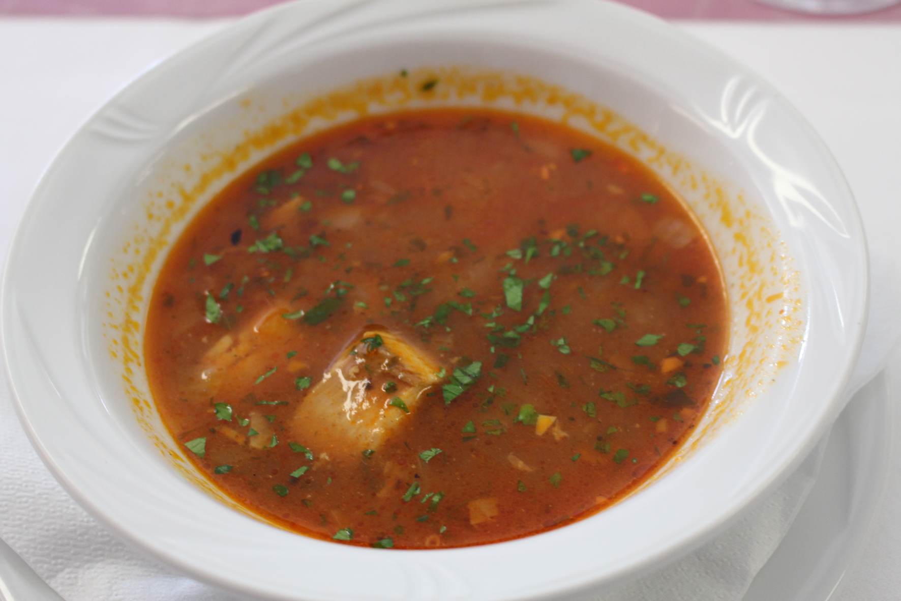 Arabische Fischsuppe