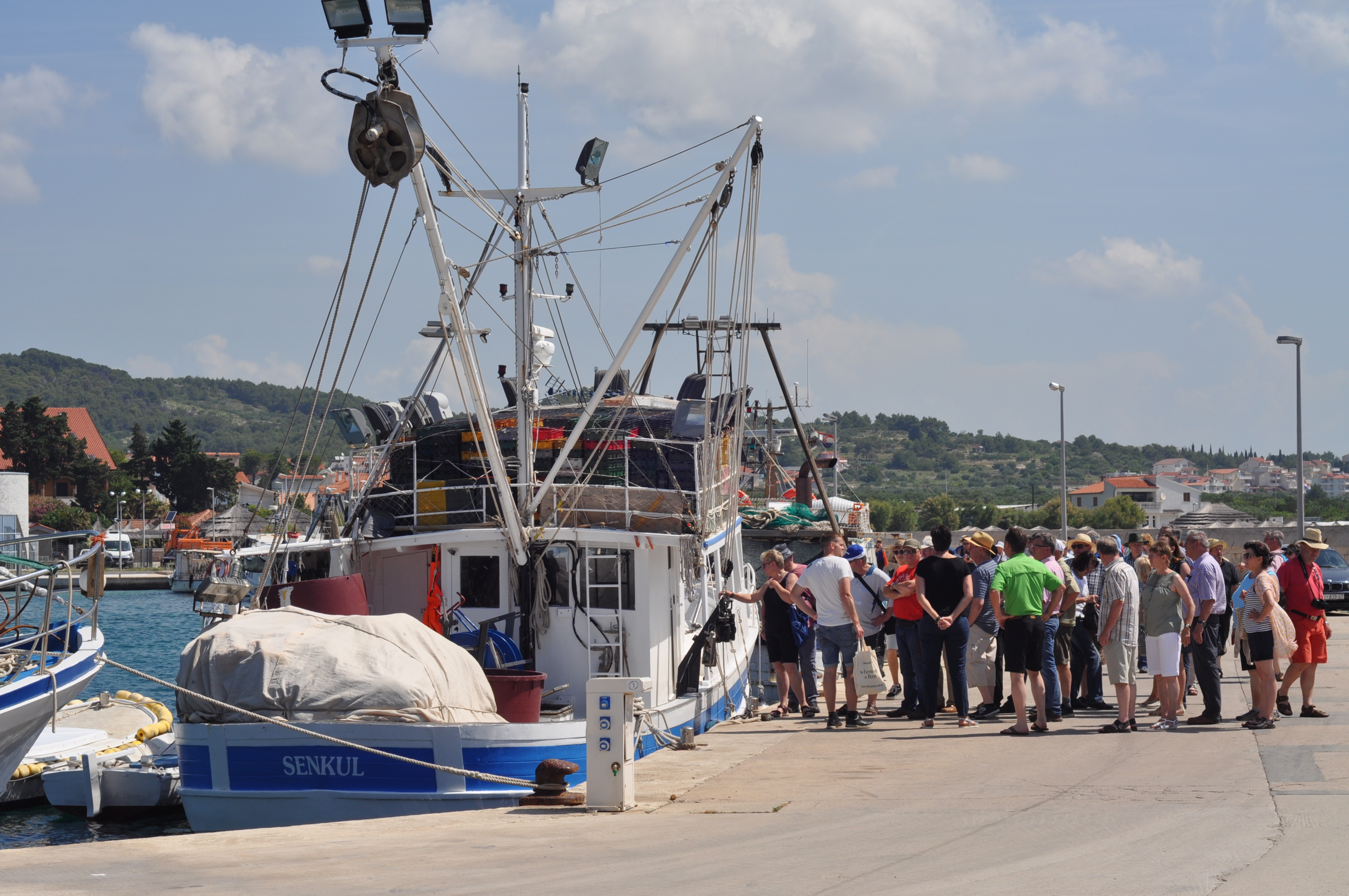 Führung am Hafen