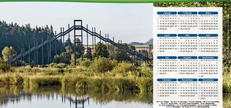 Wandkalender „Erlebnis Fisch“ 2024 ab sofort erhältlich